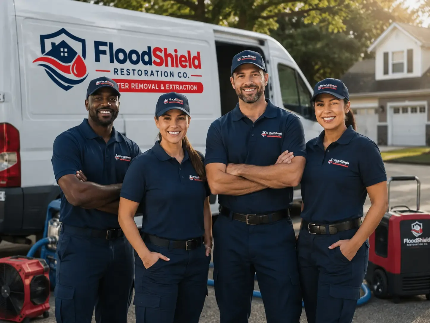 Flood Damage Restoration company in Laotto, IN